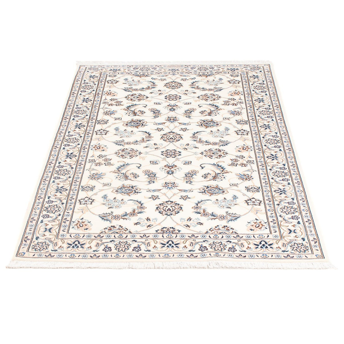 Tapis persan - Nain - Premium - 163 x 84 cm - crème