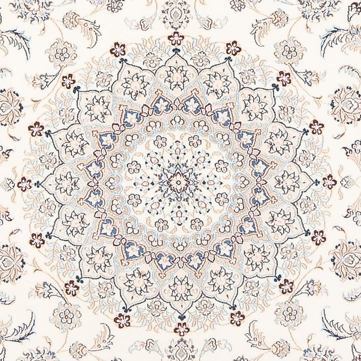 Tapis persan - Nain - Premium - 200 x 150 cm - crème