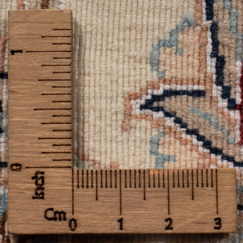 Tapis persan - Nain - Premium - 200 x 138 cm - crème