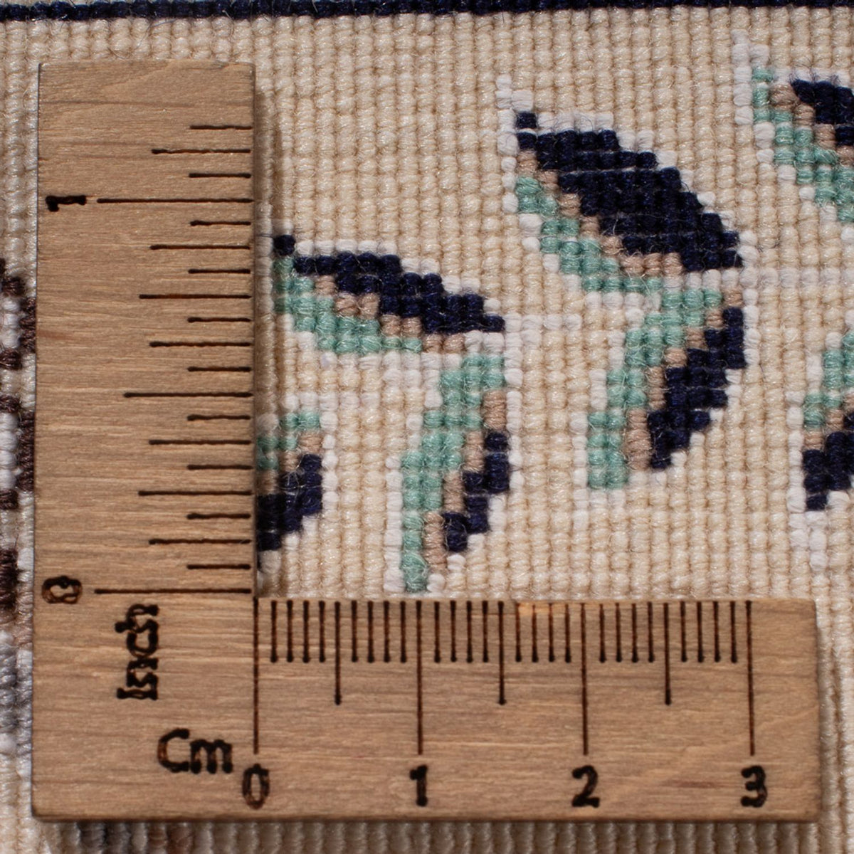 Tapis persan - Nain - Premium - 306 x 207 cm - bleu foncé