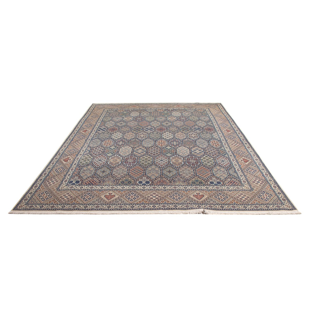 Tapis persan - Nain - Premium - 304 x 208 cm - sable