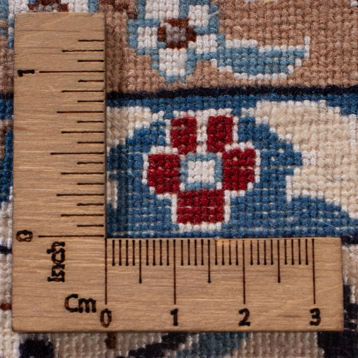 Tapis persan - Nain - Premium - 263 x 210 cm - crème