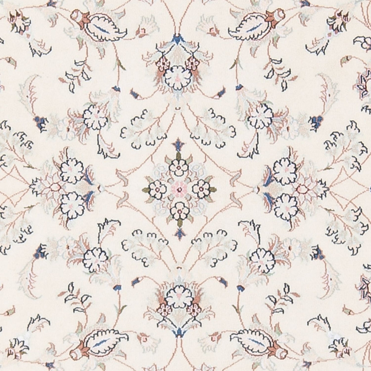 Tapis persan - Nain - Premium - 164 x 110 cm - crème