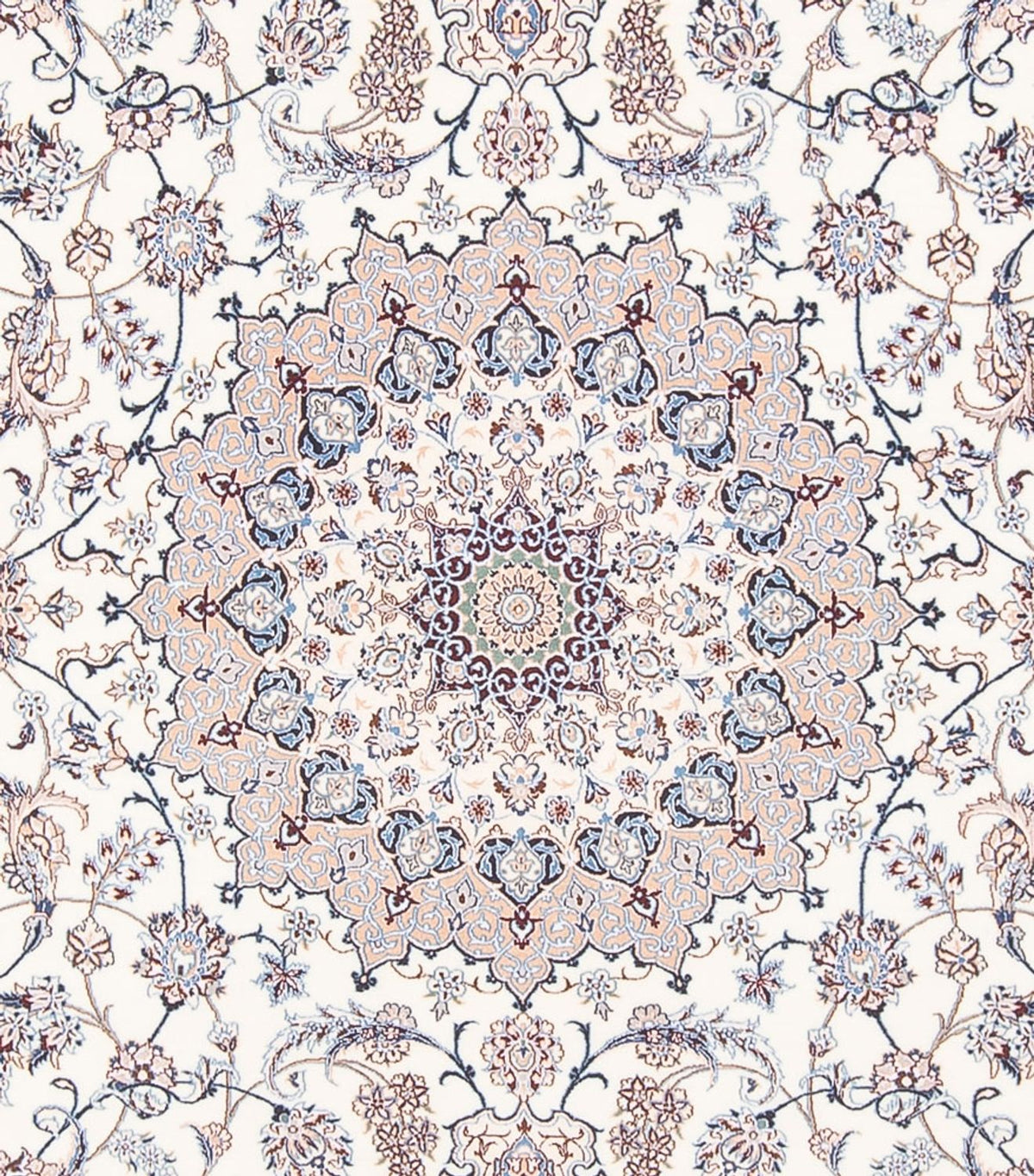 Tapis persan - Nain - Premium - 347 x 252 cm - crème