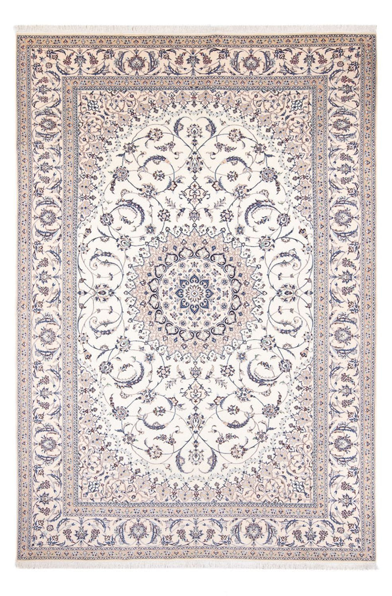 Tapis persan - Nain - Premium - 312 x 204 cm - crème