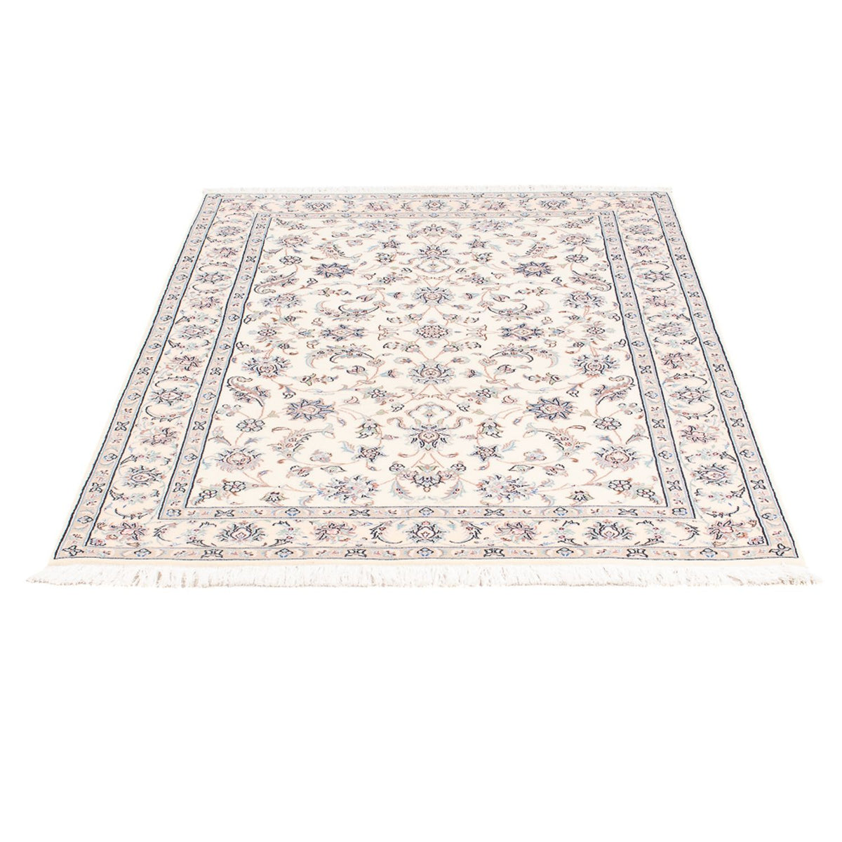 Tapis persan - Nain - Premium - 150 x 102 cm - crème