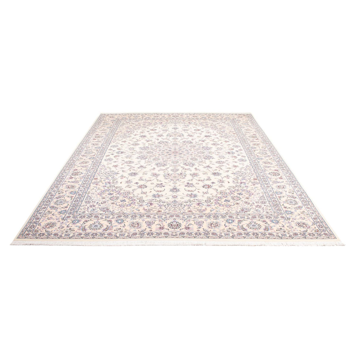 Tapis persan - Nain - Premium - 302 x 200 cm - crème