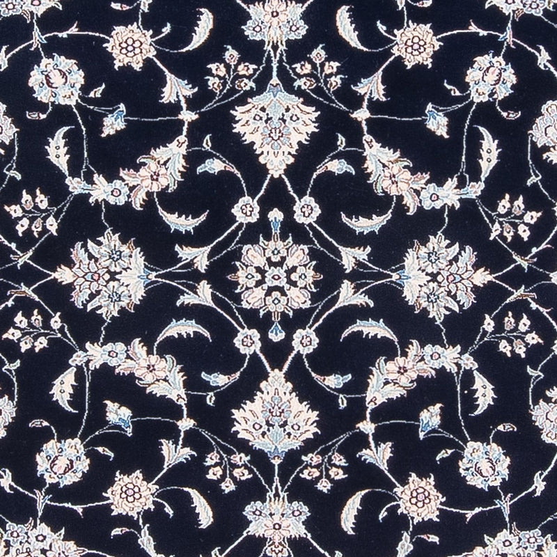 Tapis persan - Nain - Premium - 203 x 151 cm - bleu foncé