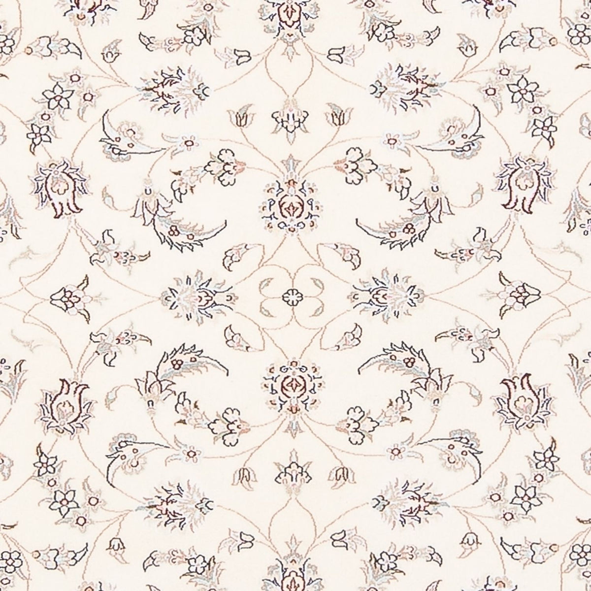 Tapis persan - Nain - Premium - 198 x 150 cm - crème