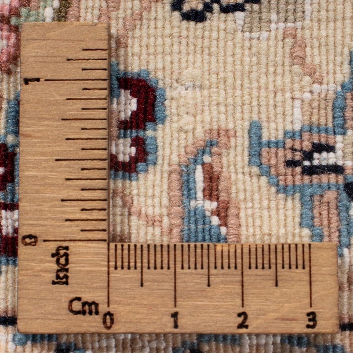 Tapis persan - Nain - Premium - 205 x 135 cm - crème