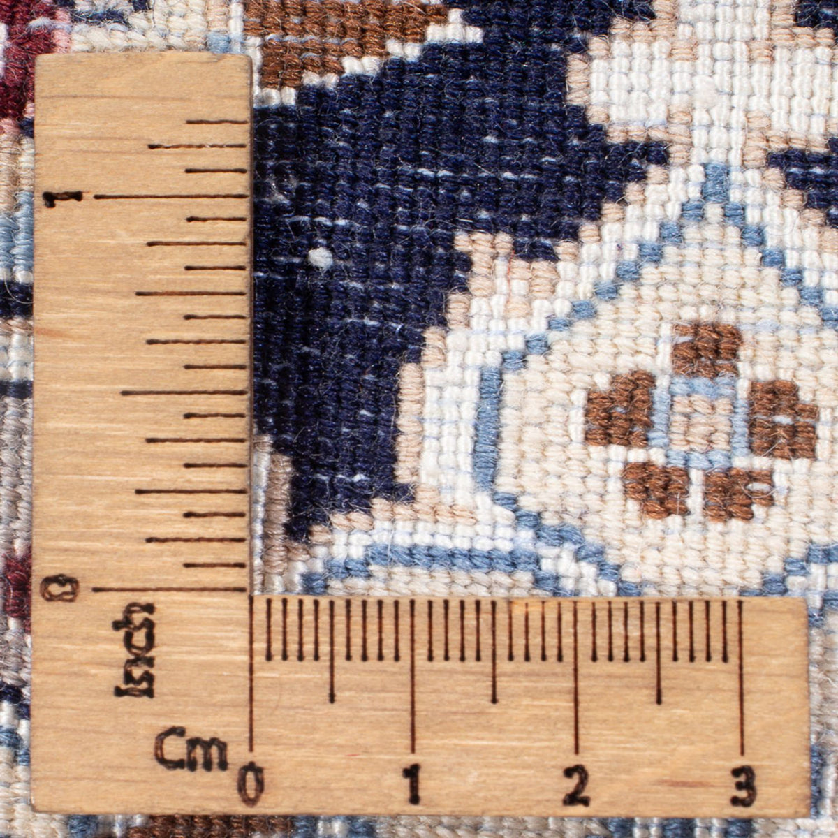 Tapis de couloir Tapis persan - Nain - Premium - 188 x 58 cm - bleu foncé