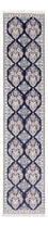 Tapis de couloir Tapis persan - Nain - Premium - 210 x 48 cm - bleu foncé