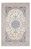 Tapis persan - Nain - Premium - 211 x 130 cm - crème