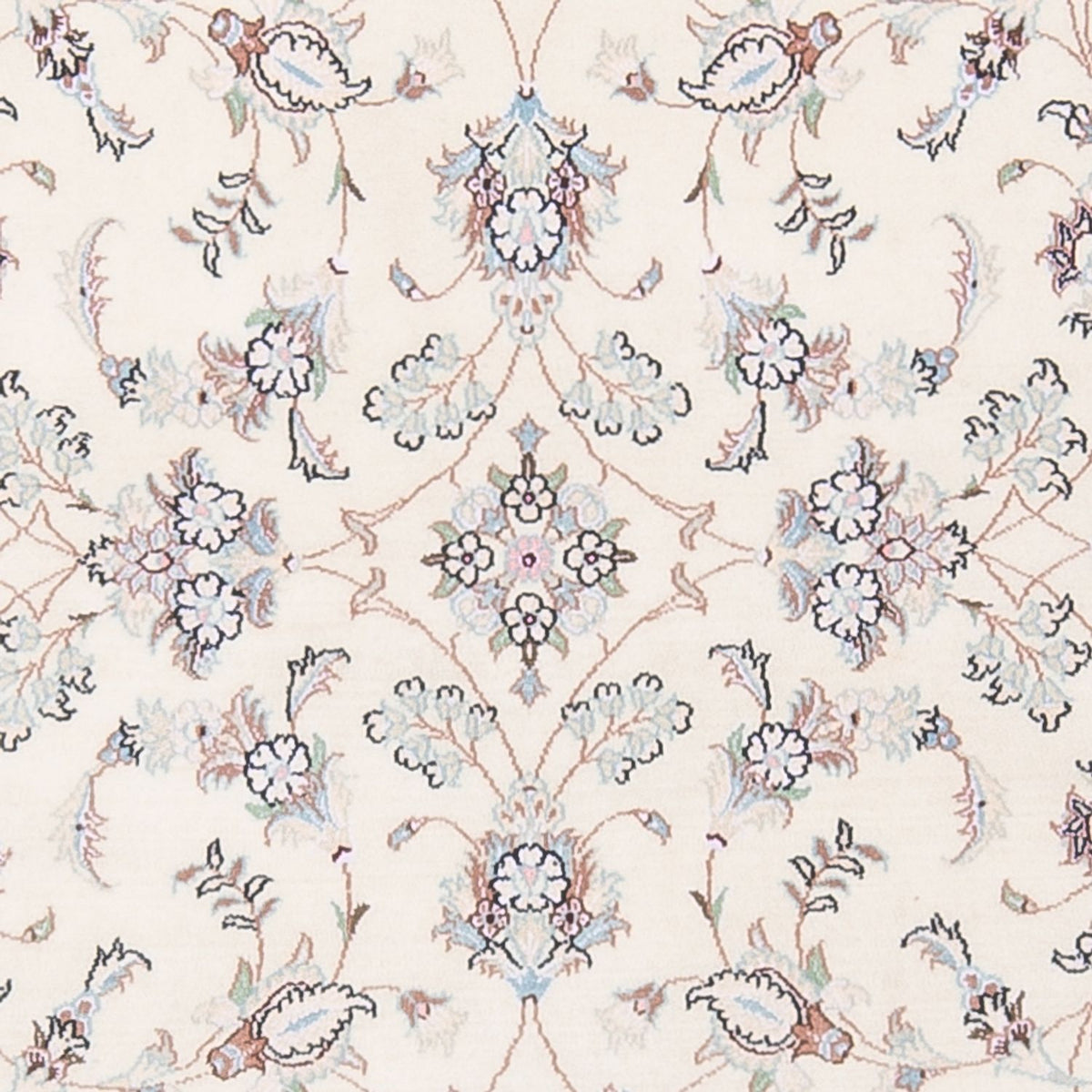 Tapis persan - Nain - Premium - 161 x 110 cm - crème