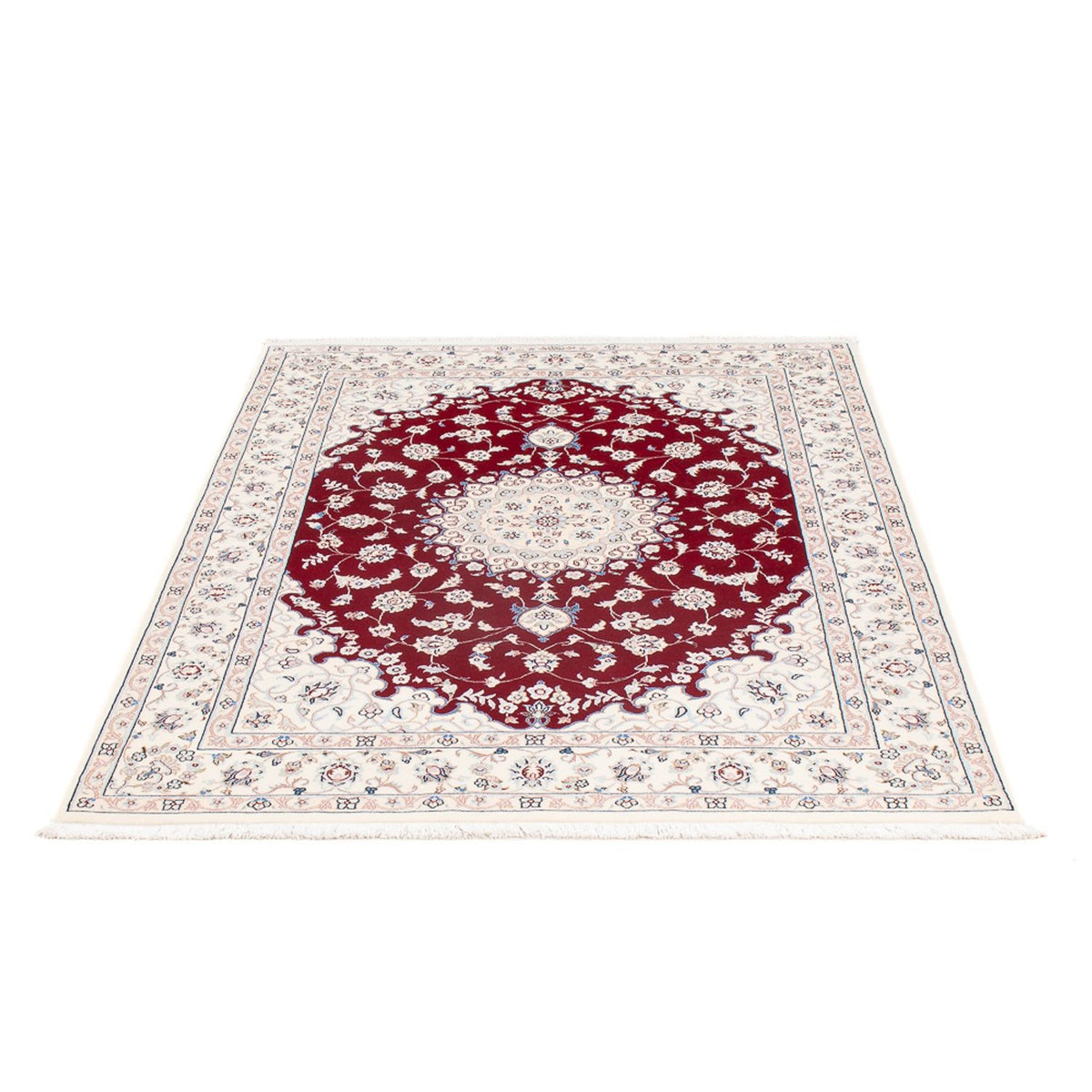 Tapis persan - Nain - Premium - 157 x 108 cm - rouge