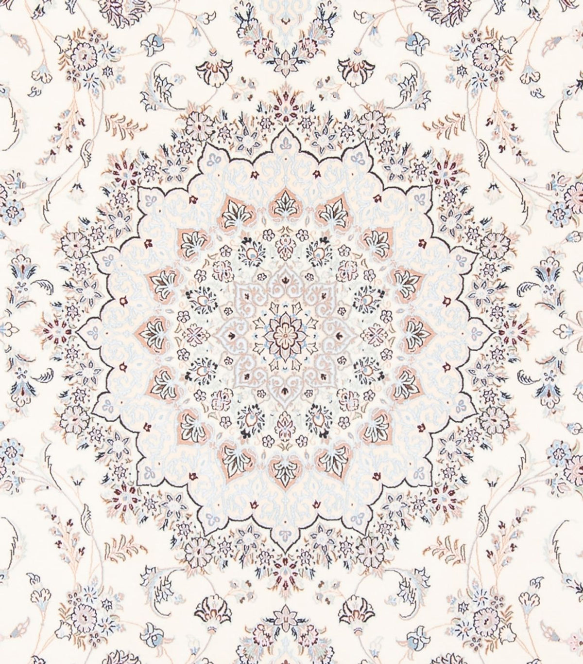 Tapis persan - Nain - Premium - 363 x 250 cm - crème
