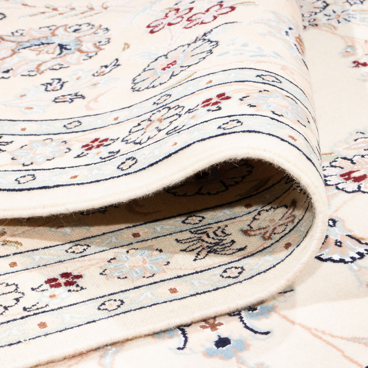 Tapis persan - Nain - Premium - 363 x 250 cm - crème