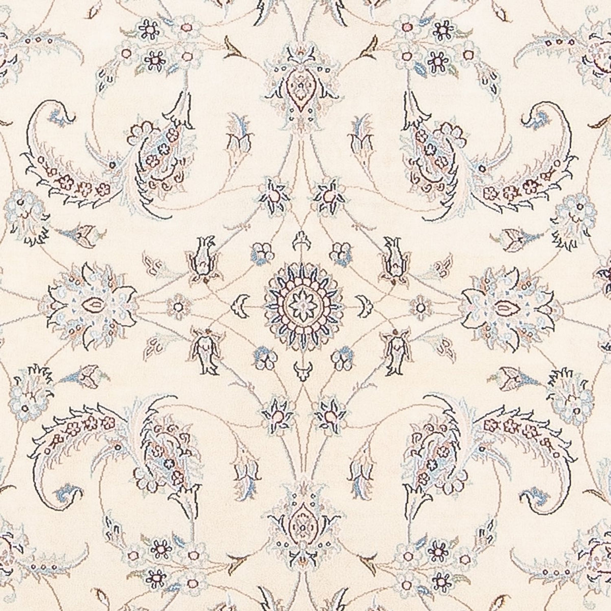 Tapis persan - Nain - Premium - 241 x 170 cm - beige clair