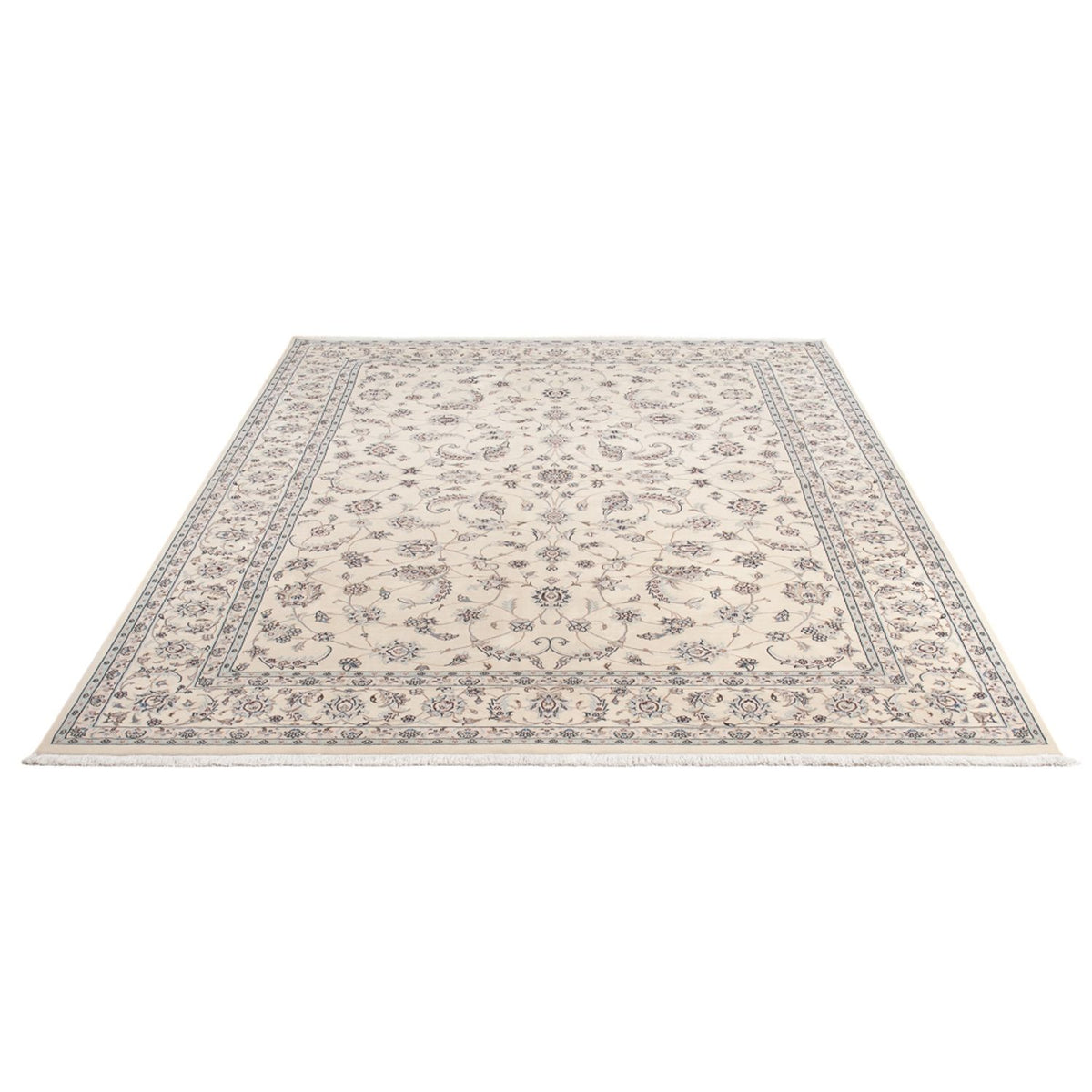 Tapis persan - Nain - Premium - 241 x 170 cm - beige clair