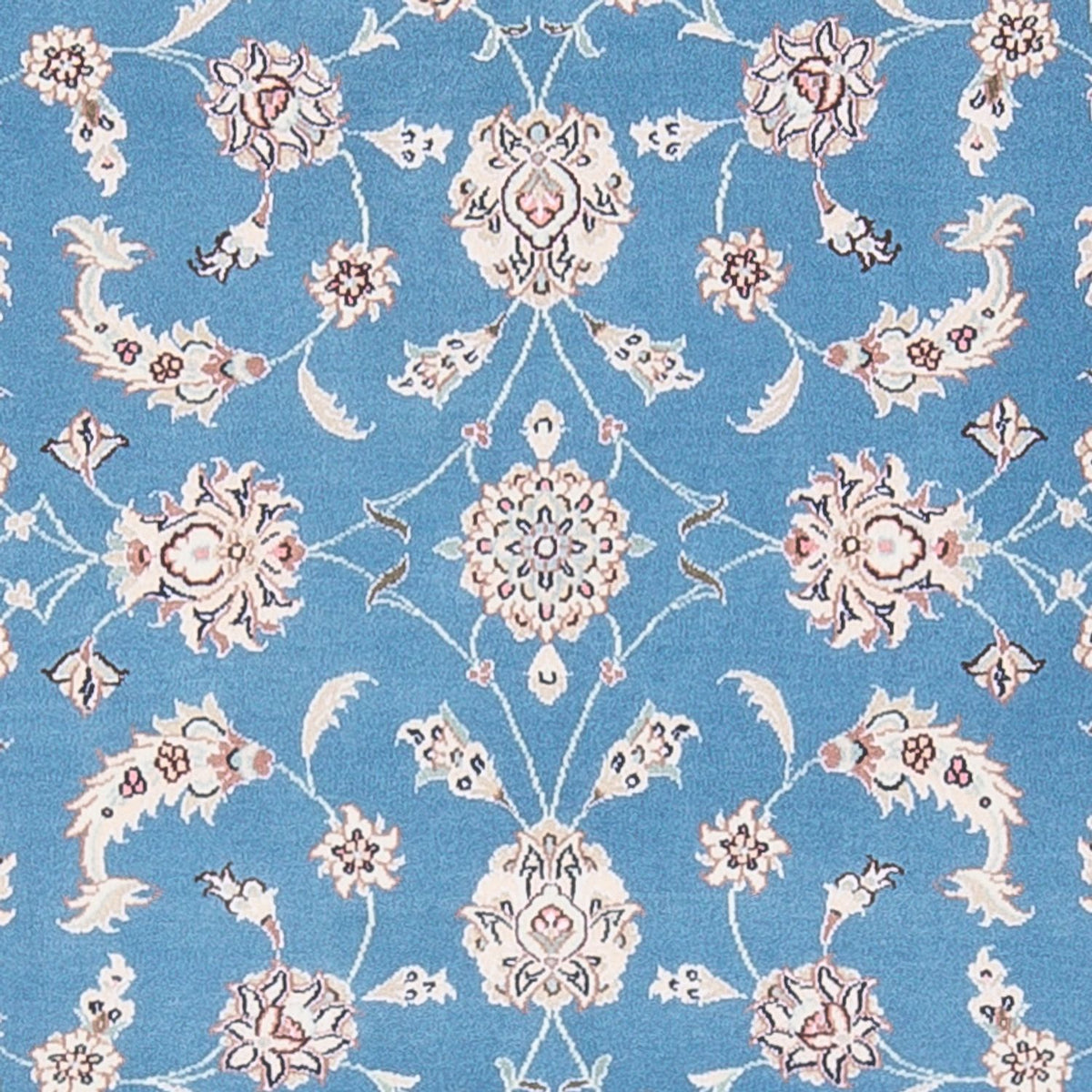 Tapis persan - Nain - Premium - 155 x 110 cm - bleu