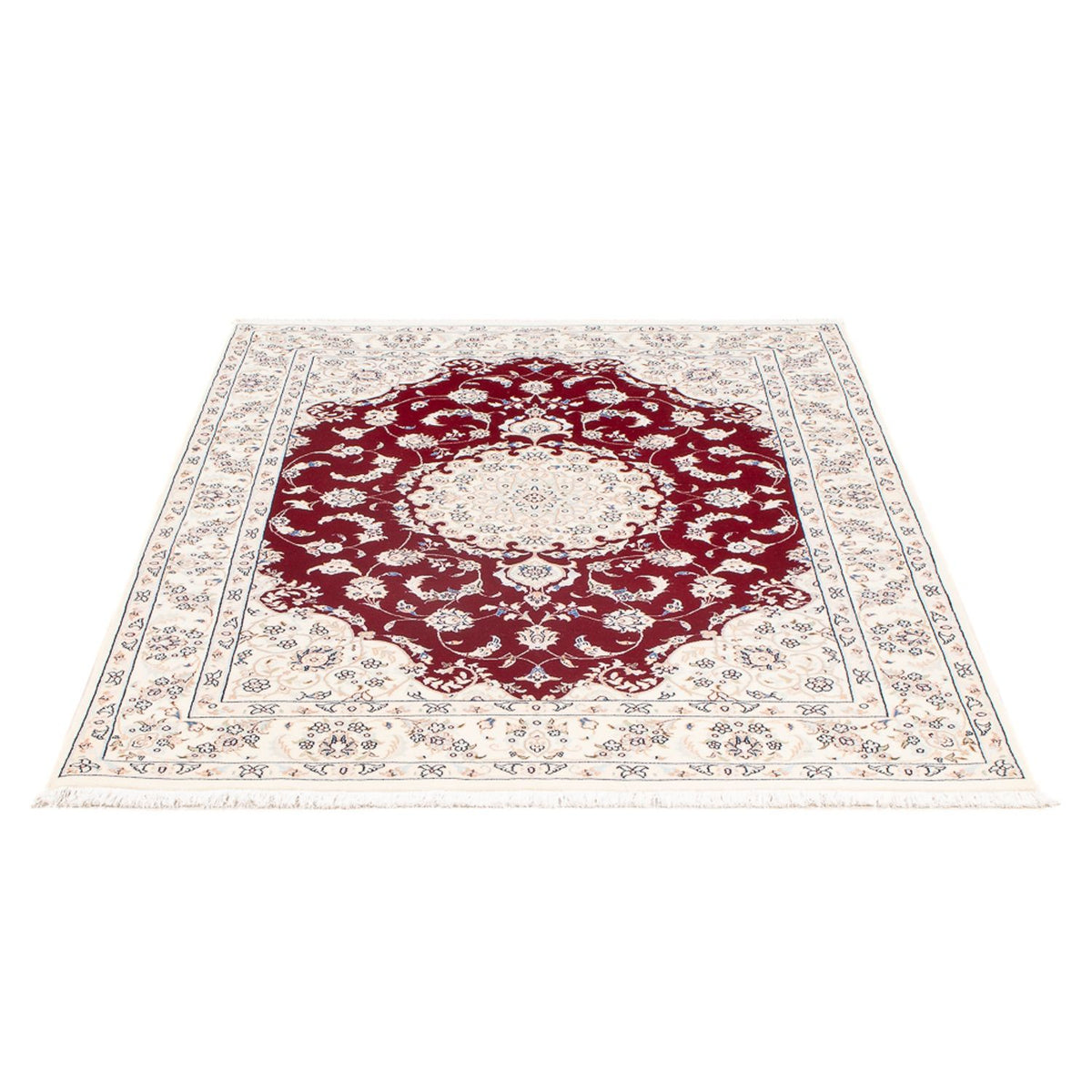 Tapis persan - Nain - Premium - 158 x 109 cm - rouge