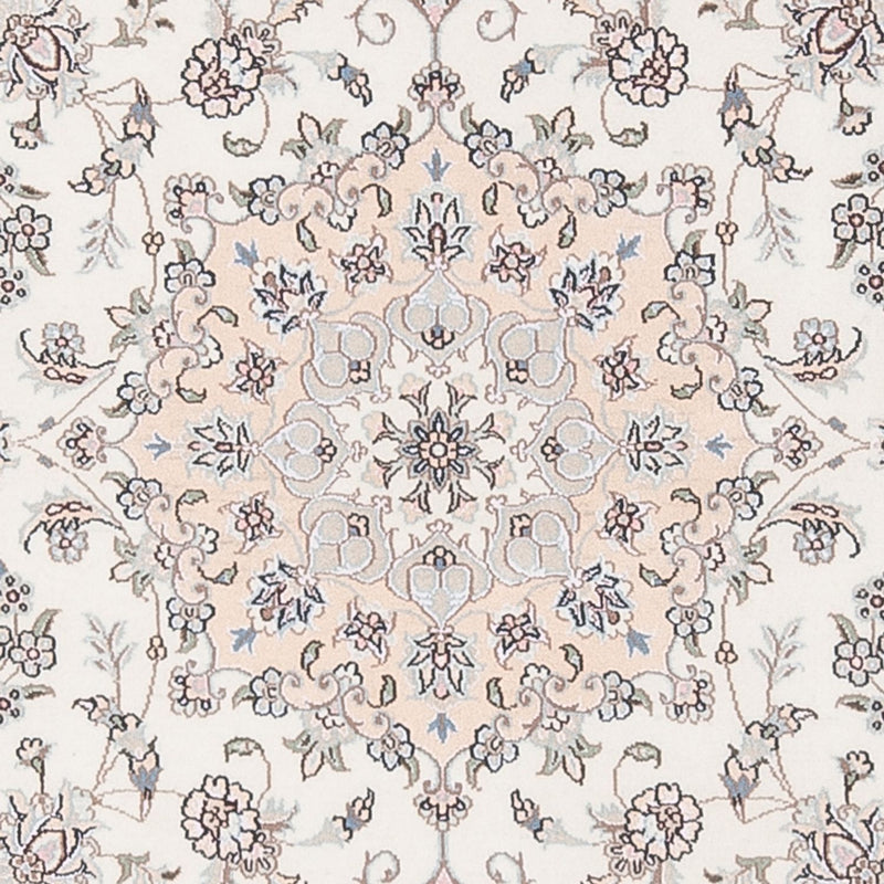 Tapis persan - Nain - Premium - 161 x 109 cm - crème