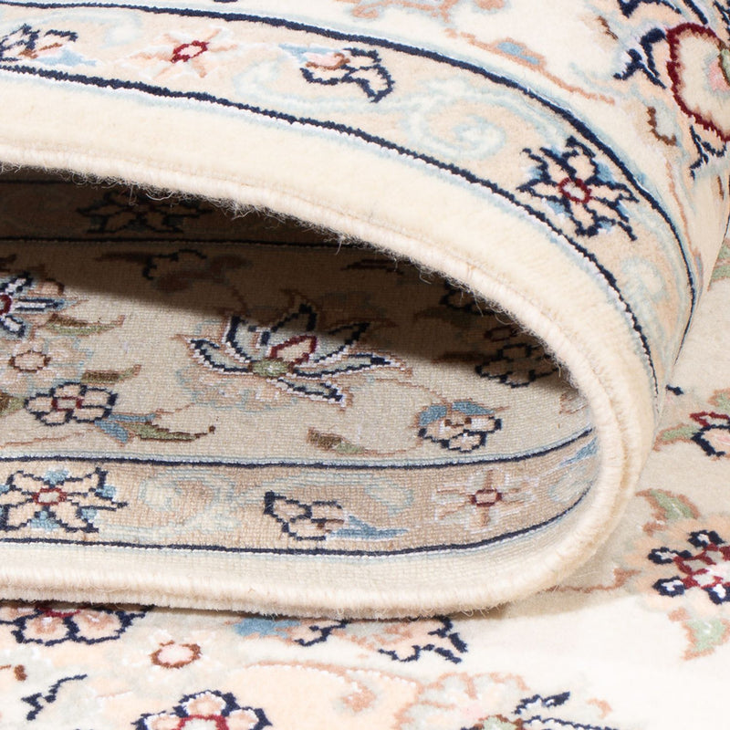 Tapis persan - Nain - Premium - 161 x 109 cm - crème