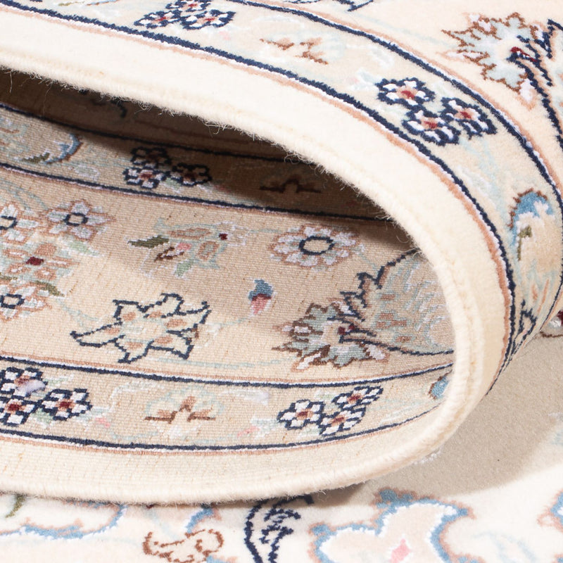 Tapis persan - Nain - Premium - 160 x 108 cm - crème