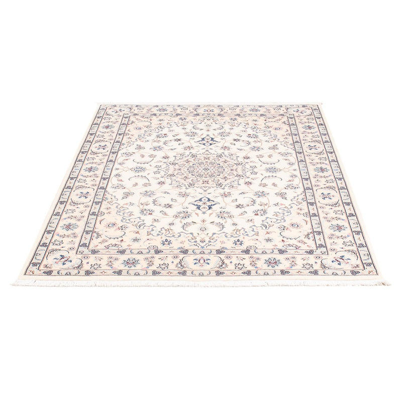 Tapis persan - Nain - Premium - 160 x 108 cm - crème