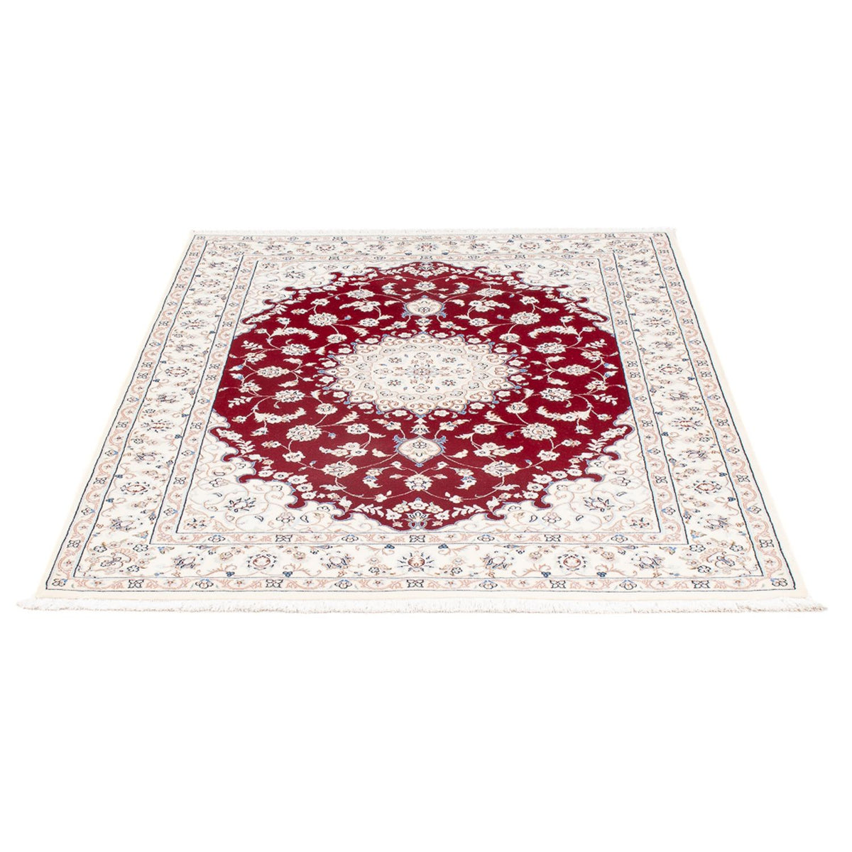 Tapis persan - Nain - Premium - 157 x 110 cm - rouge