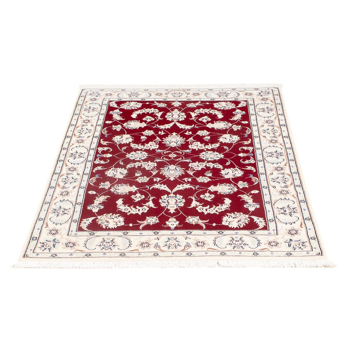 Tapis persan - Nain - Premium - 125 x 83 cm - rouge