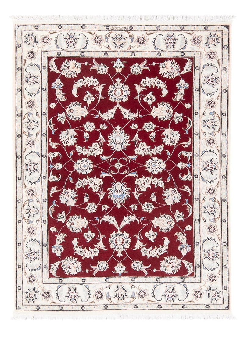 Tapis persan - Nain - Premium - 115 x 80 cm - rouge