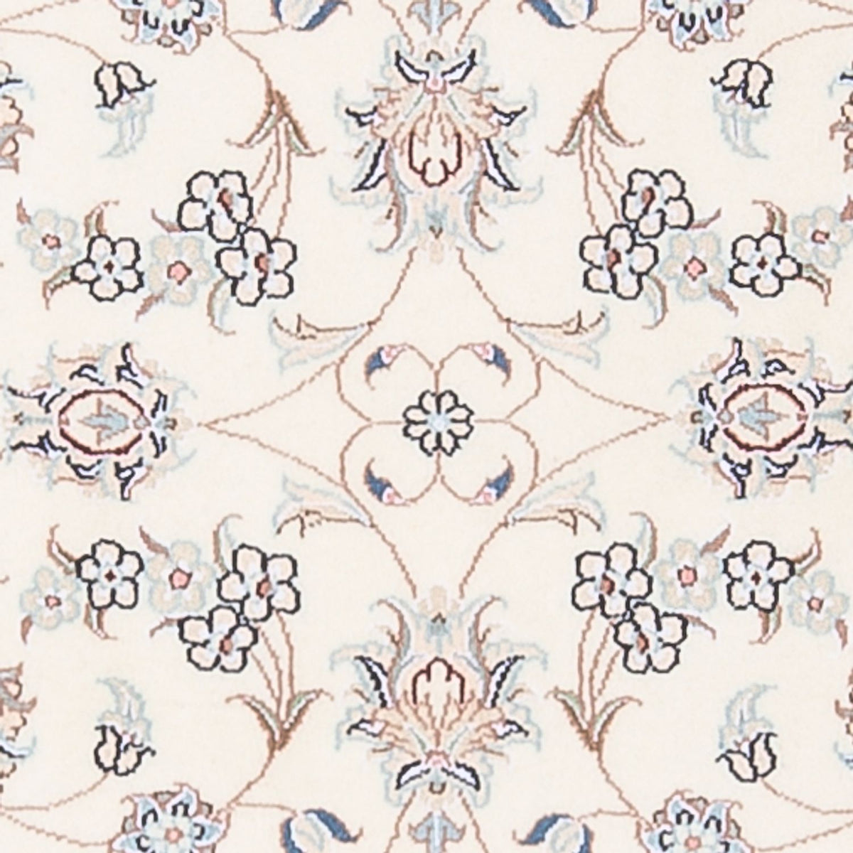 Tapis persan - Nain - Premium - 121 x 82 cm - crème