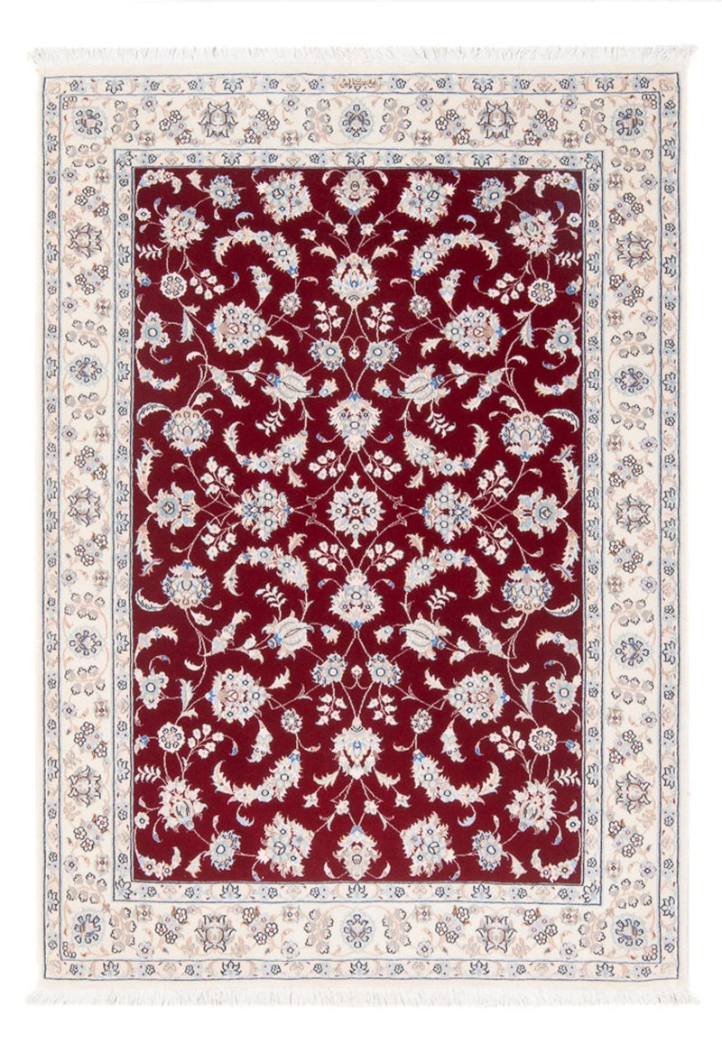 Tapis persan - Nain - Premium - 153 x 103 cm - rouge
