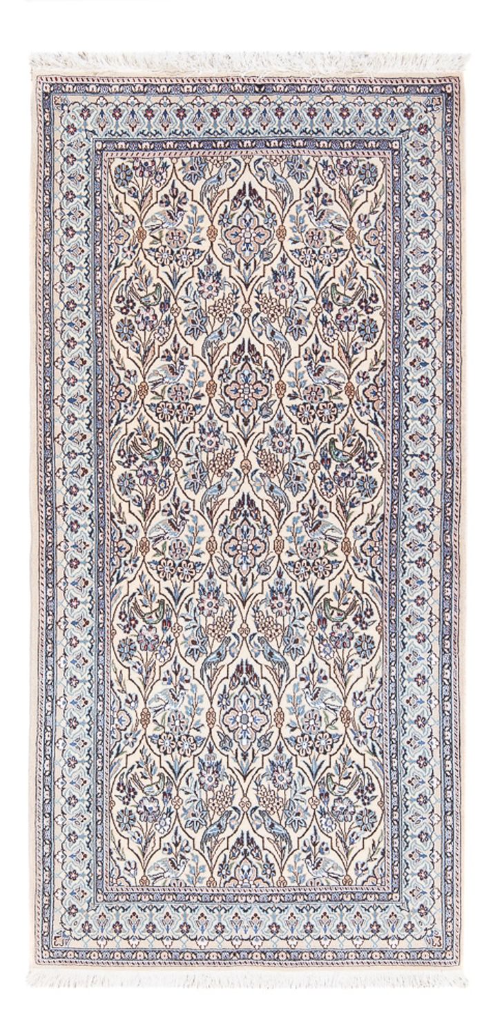 Tapis persan - Nain - Premium - 145 x 71 cm - beige foncé