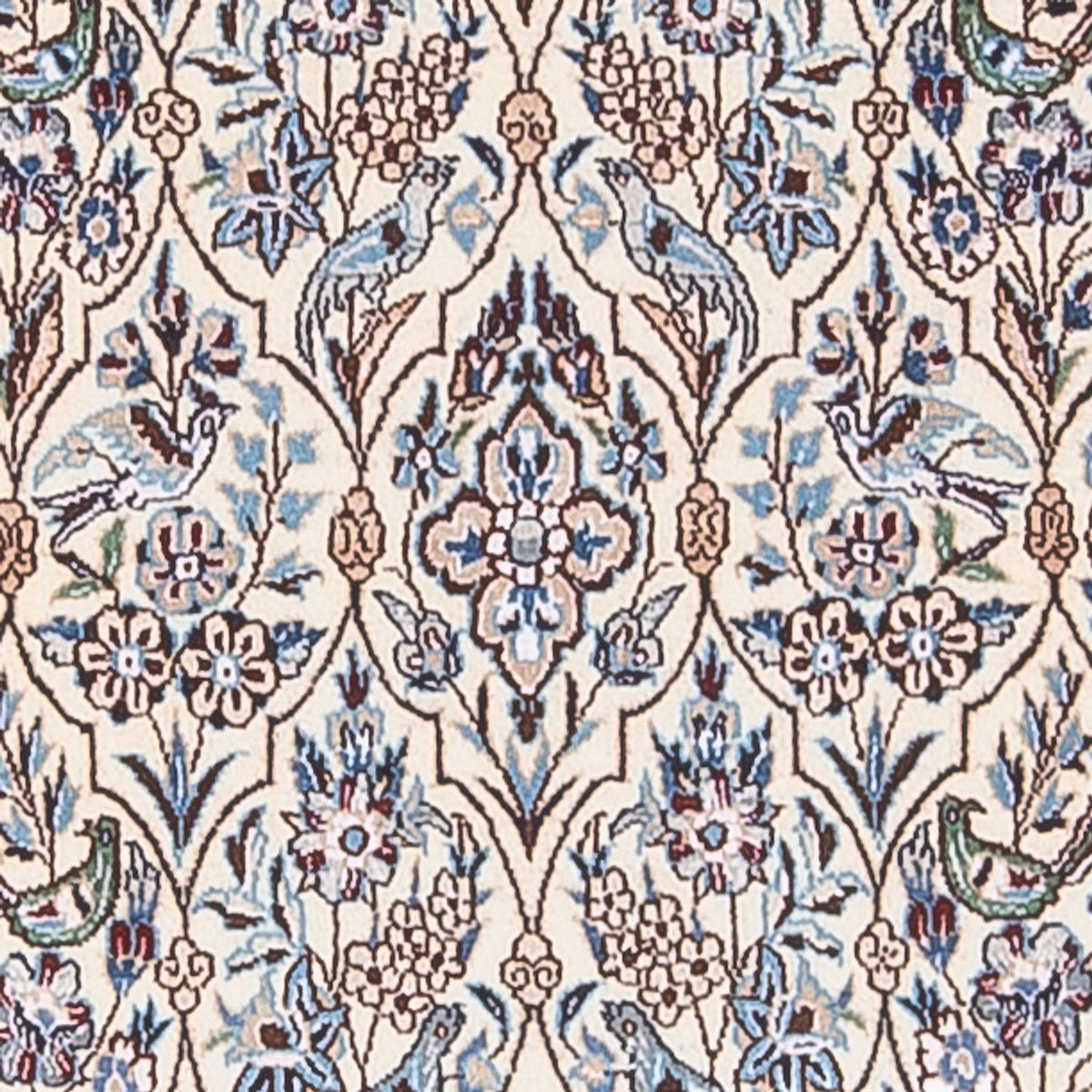 Tapis persan - Nain - Premium - 145 x 71 cm - beige foncé