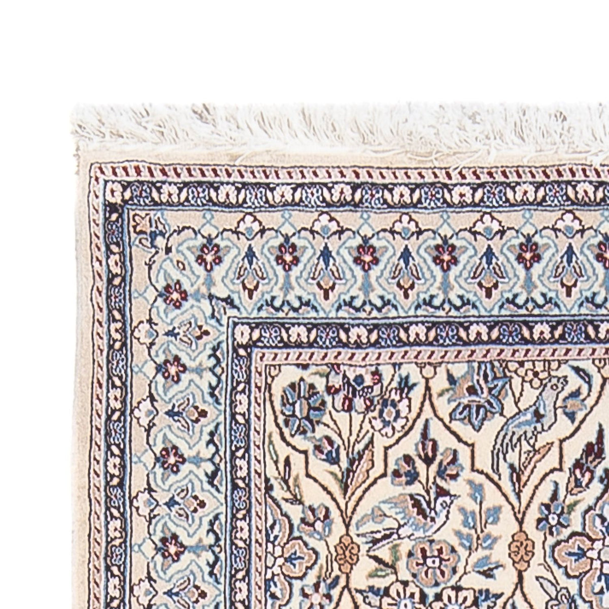 Tapis persan - Nain - Premium - 145 x 71 cm - beige foncé