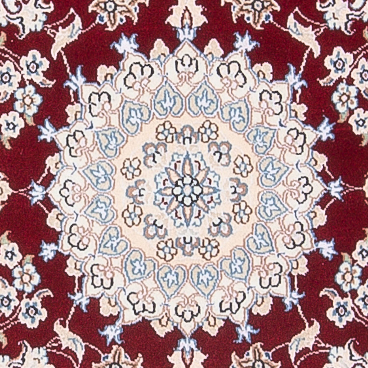 Tapis persan - Nain - Premium - 120 x 80 cm - rouge