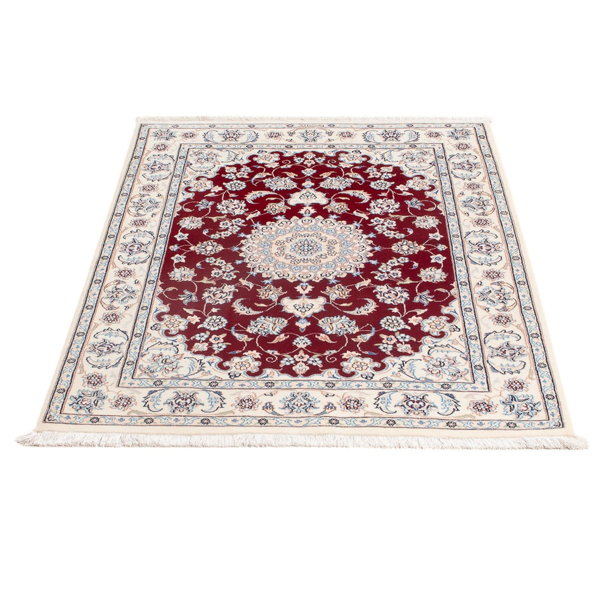Tapis persan - Nain - Premium - 120 x 80 cm - rouge