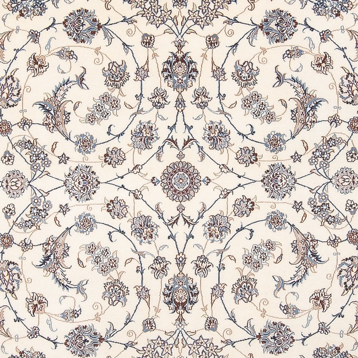 Tapis persan - Nain - 295 x 202 cm - crème