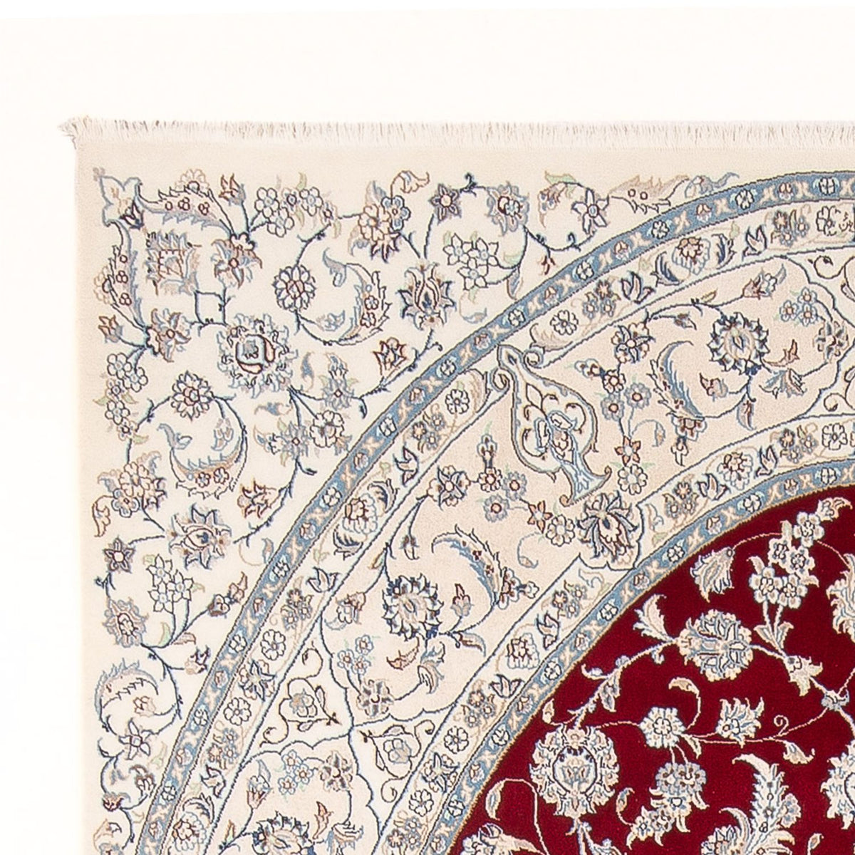 Tapis persan - Nain - 300 x 202 cm - rouge