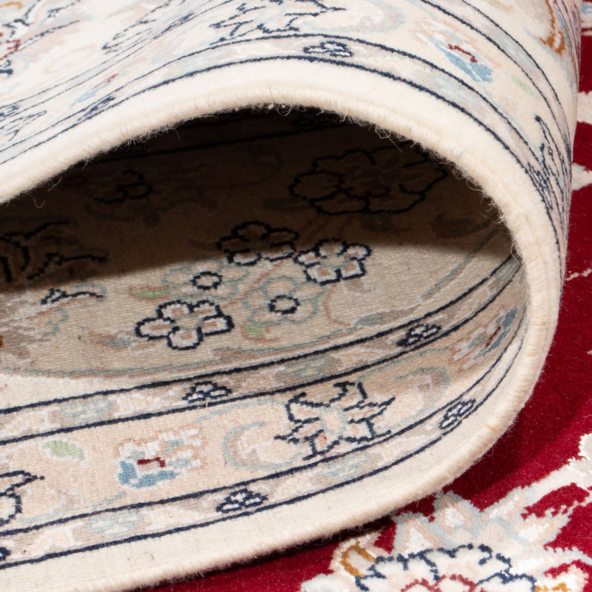 Tapis persan - Nain - 300 x 198 cm - rouge