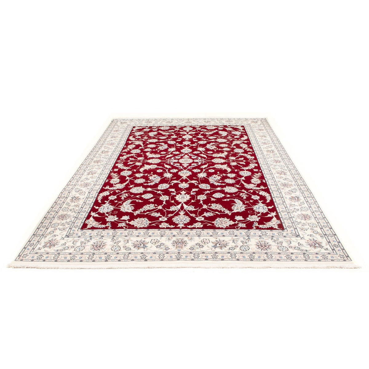 Tapis persan - Nain - 300 x 198 cm - rouge