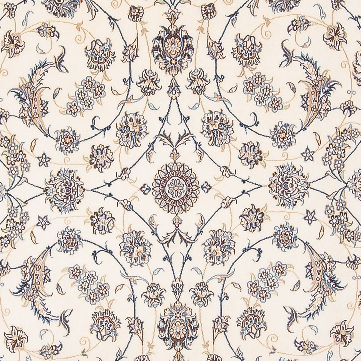 Tapis persan - Nain - 315 x 198 cm - crème