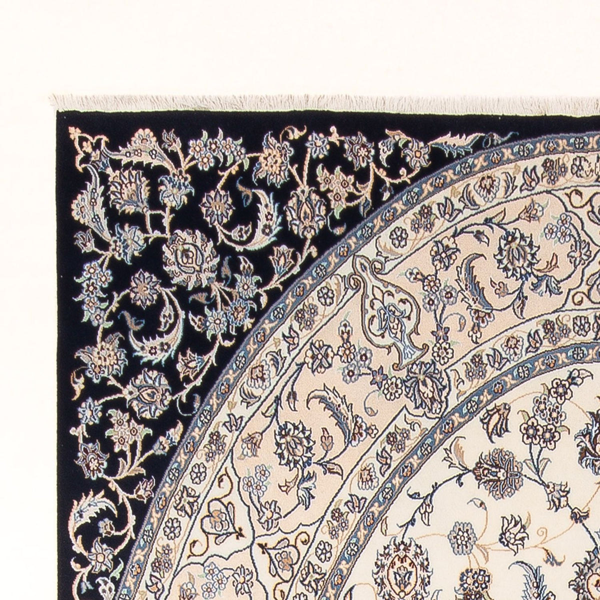 Tapis persan - Nain - 315 x 198 cm - crème