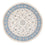 Tapis persan - Nain - Premium ronde - 150 x 150 cm - crème