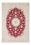 Tapis persan - Nain - 242 x 168 cm - rouge