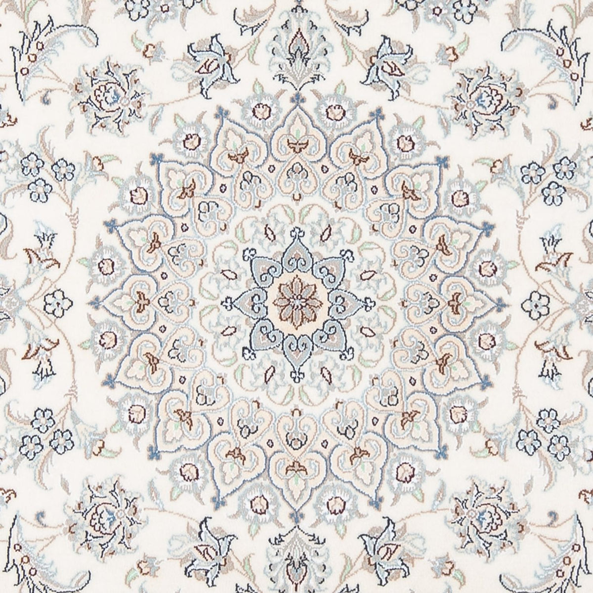 Tapis persan - Nain - Premium - 204 x 150 cm - crème