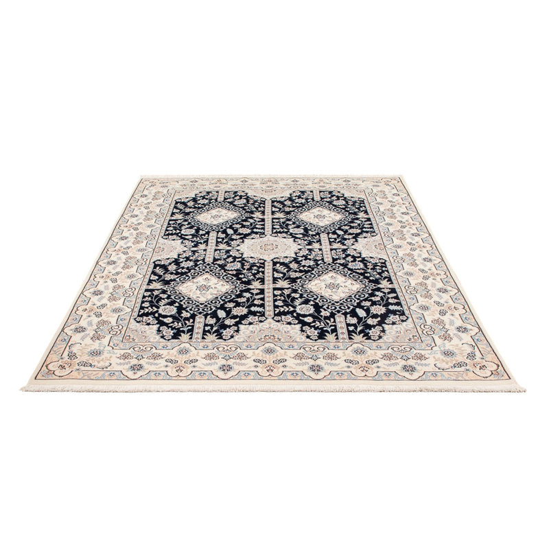 Tapis persan - Nain - Premium - 205 x 153 cm - bleu foncé