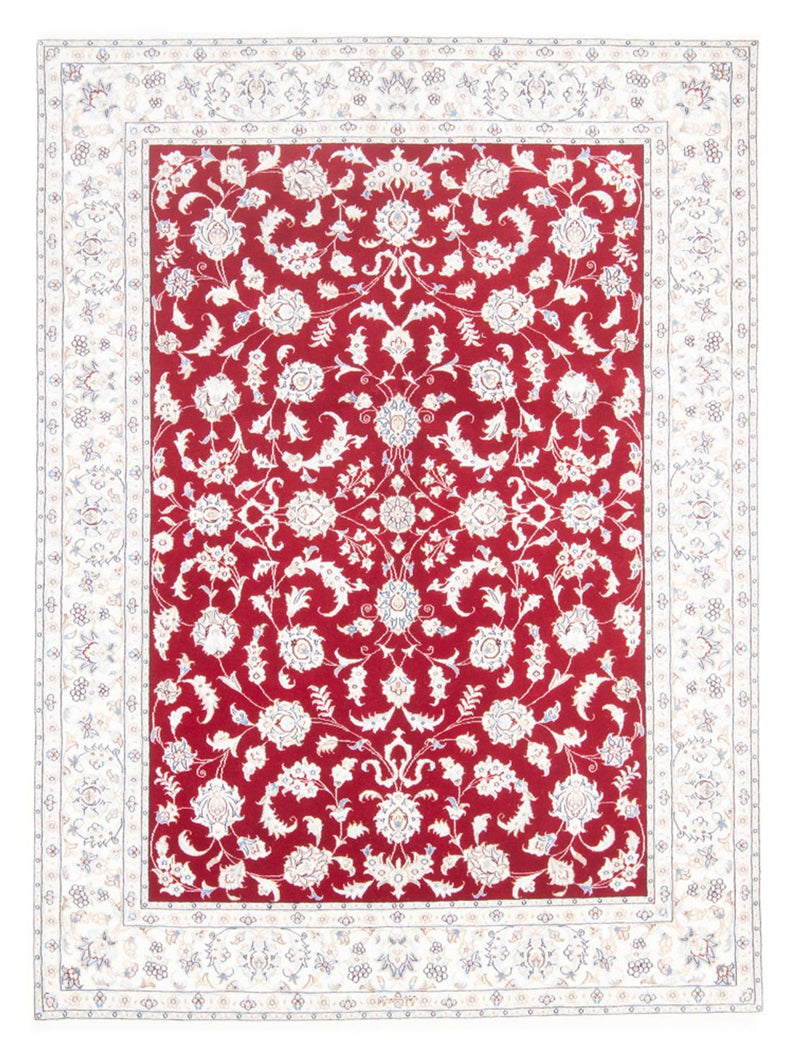 Tapis persan - Nain - Royal - 207 x 148 cm - rouge